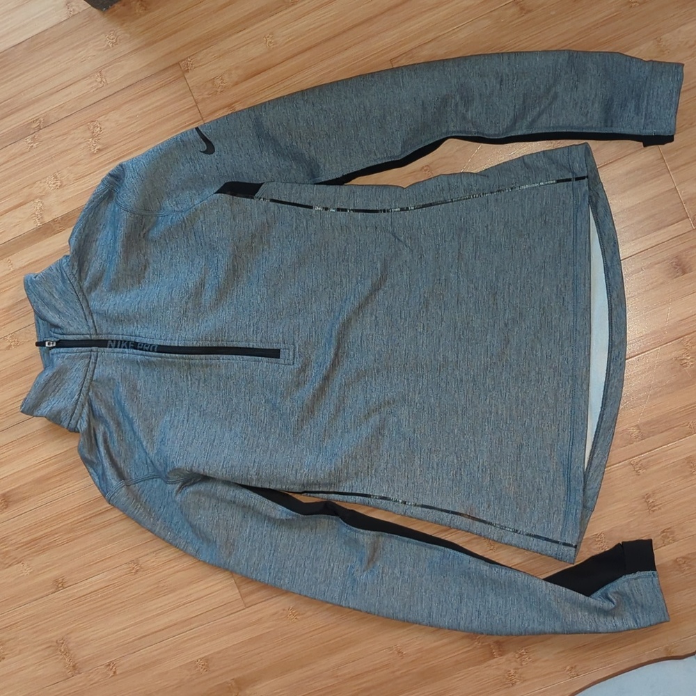 Nike Pro 3/4 Zip Pullover